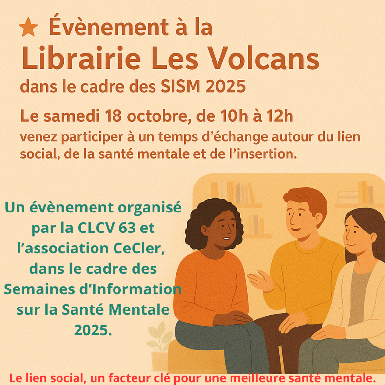 Échange autour du lien social, de la santé mentale et de l’insertion